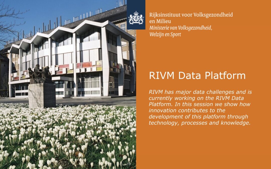 Nederlandse TIBCO Innovation Day – RIVM Data Platform